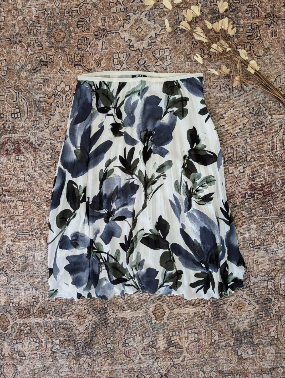 DKNY pleated midi skirt 12
